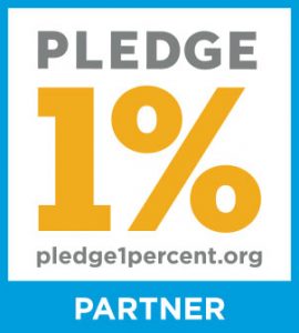 Pledge 1 % Logo